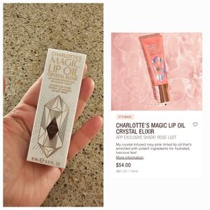 Charlotte tilbury magic lip oil in rose lust